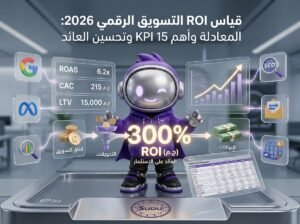 قياس ROI التسويق الرقمي