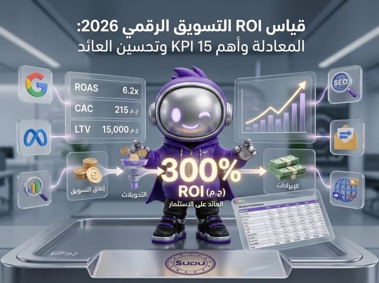 قياس ROI التسويق الرقمي